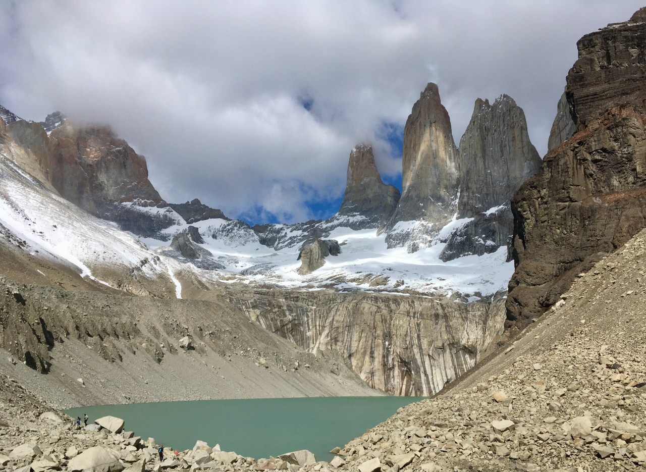 Hiking amongst condors